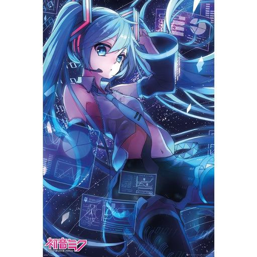 Poster Hatsune Miku - Screen (91.5x61) - Red Goblin