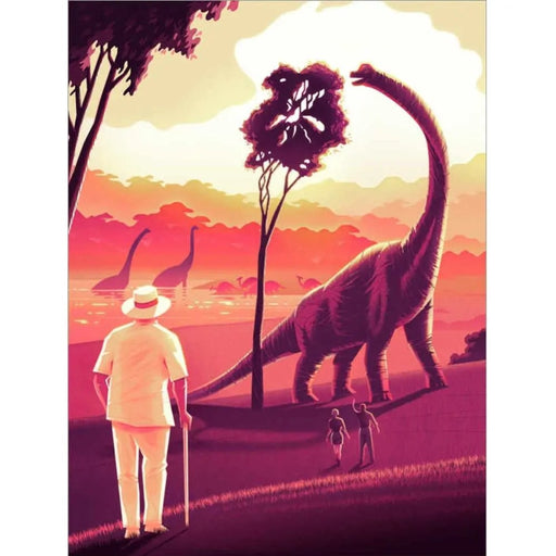 Poster Jurassic Park - Welcome (91.5x61) - Red Goblin