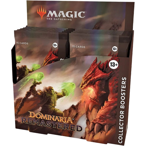 MTG - Dominaria Remastered Collector's Booster Box - Red Goblin