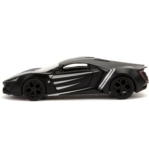 Masinuta Metalica Black Panther Lykan Hypersport Scara 1 La 32 - Red Goblin