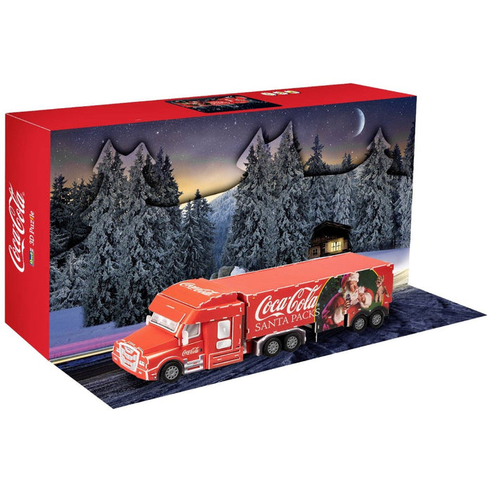 Puzzle 3D Revell Advent Calendar Coca-Cola Truck - Red Goblin