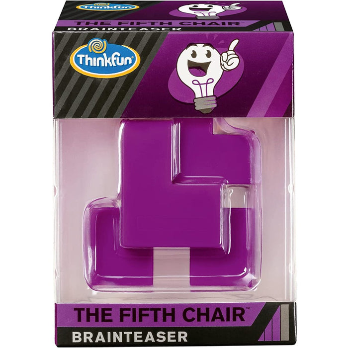 Thinkfun - Brainteaser Fifth Chair Puzzle - Red Goblin