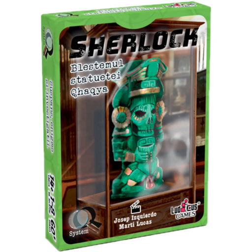 Sherlock Q3 - Blestemul Statuetei Qhagya - Red Goblin