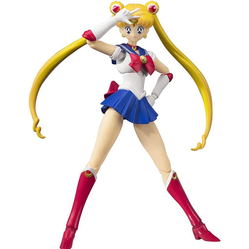 Figurina Articulata Sailor Moon S.H. Figuarts Sailor Moon Animation Color Edition 14 cm - Red Goblin