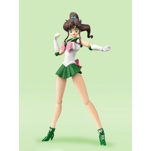 Figurina Articulata Sailor Moon S.H. Figuarts Sailor Jupiter Animation Color Edition 14 cm - Red Goblin