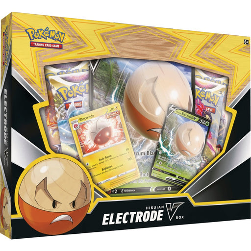 Pokemon TCG Hisuian Electrode November V Box - Red Goblin