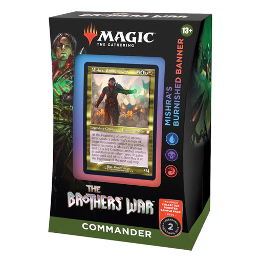 Magic the Gathering - The Brothers War Commander Deck - Mishra's Burnished Banner - Red Goblin