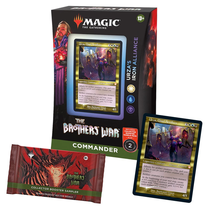 Magic the Gathering - The Brothers War Commander Deck - Urza's Iron Alliance - Red Goblin