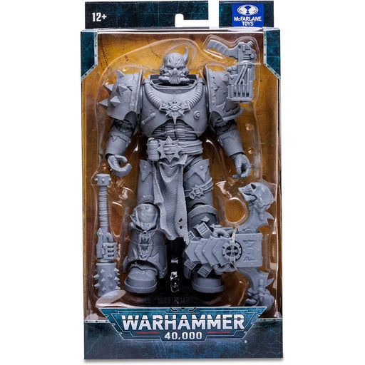 Figurina Articulata Nepictata Warhammer 40k Chaos Space Marine (Artist Proof) 18 cm - Red Goblin