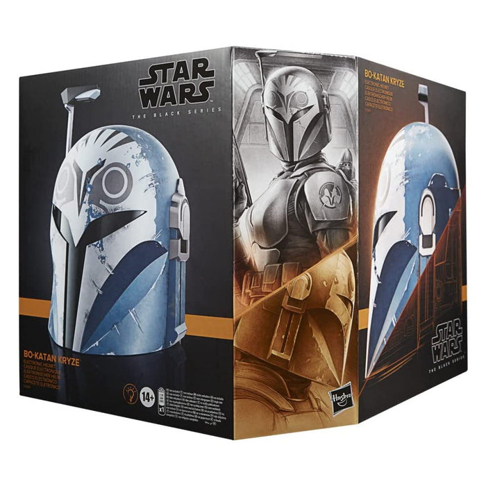 Replica Star Wars The Mandalorian Black Series Electronic Helmet 2022 Bo-Katan Kryze - Red Goblin