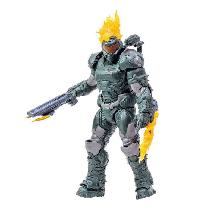 Figurina Articulata Doom 7in Doom Slayer (Ember Skin) - Red Goblin