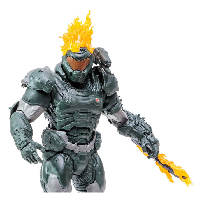 Figurina Articulata Doom 7in Doom Slayer (Ember Skin) - Red Goblin