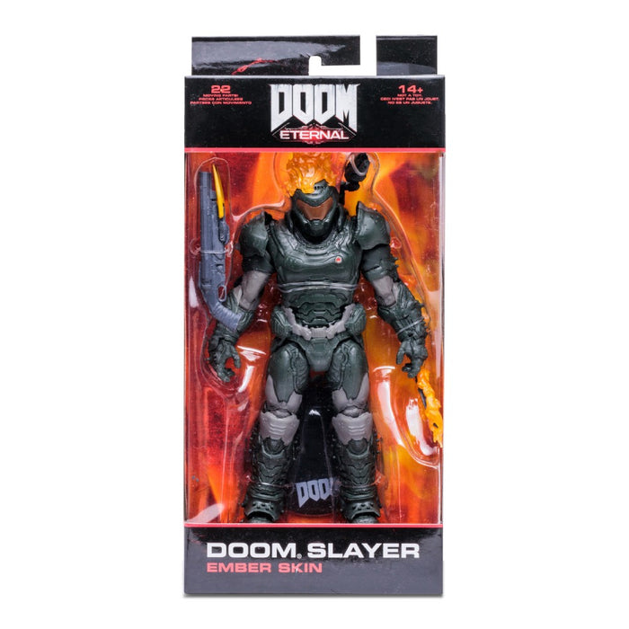 Figurina Articulata Doom 7in Doom Slayer (Ember Skin) - Red Goblin