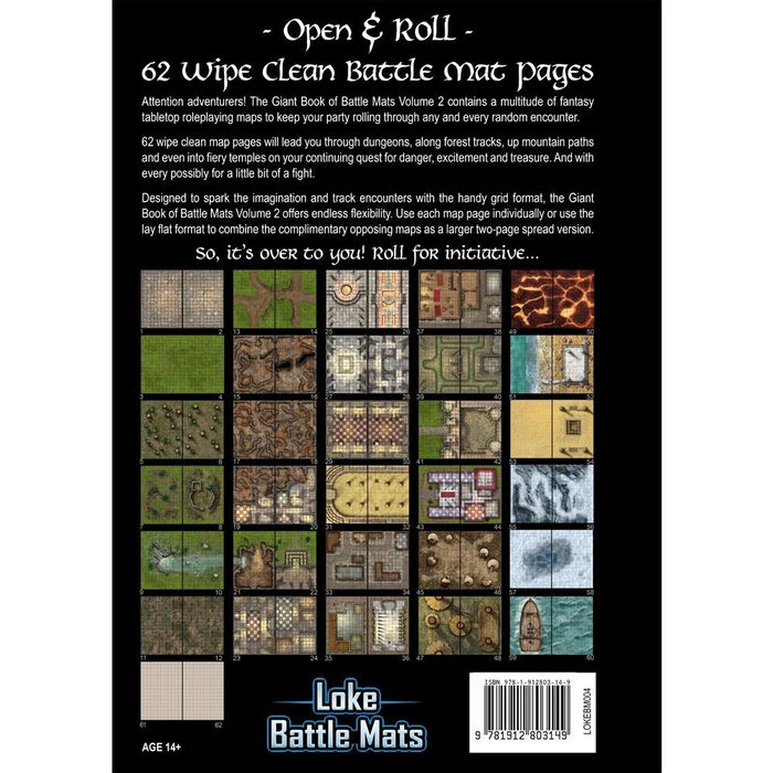 Giant Book of Battle Mats Volume 2 - Red Goblin