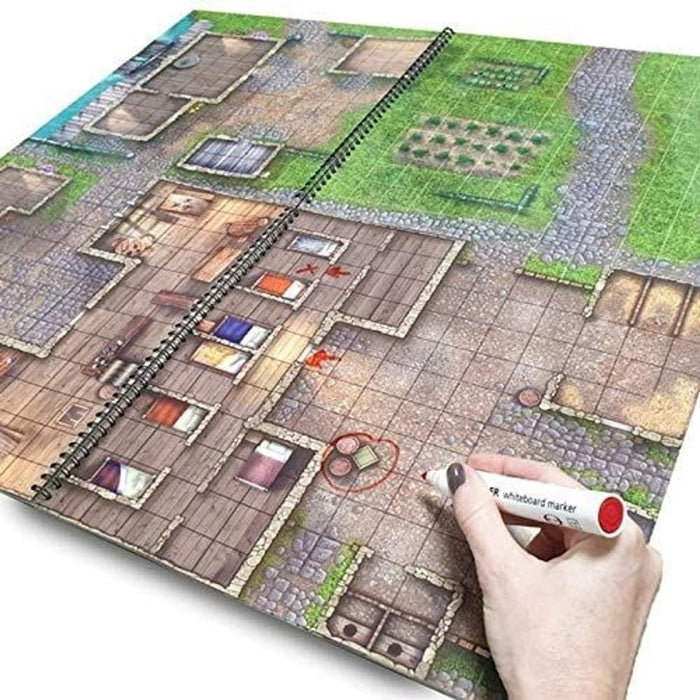 Towns & Taverns Books of Battle Mats - Red Goblin