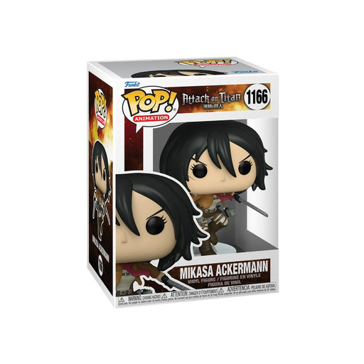 Figurina Funko POP Animation AoT S3 - Mikasa Ackerman - Red Goblin