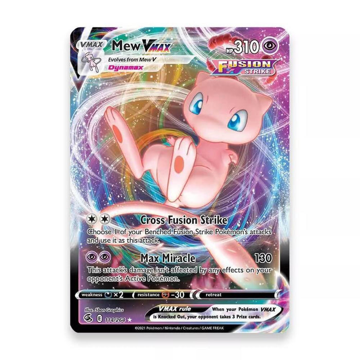 Pokemon Trading Card Game League Battle Deck - Mew VMAX Deck - Red Goblin