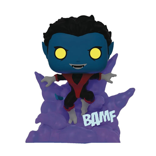 Figurina Pop Deluxe Nightcrawler Teleporting Gid Px Vin - Red Goblin