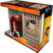 Set Cadou One Piece - Cana 320ml + Breloc PVC + Notebook Wanted Luffy - Red Goblin