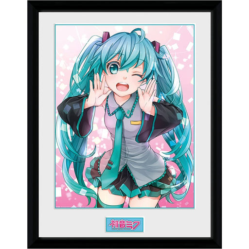 Poster cu Rama Hatsune Miku - Wink (30x40) - Red Goblin