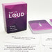 Say it Loud - Share Life Stories Adult Card Game - Red Goblin