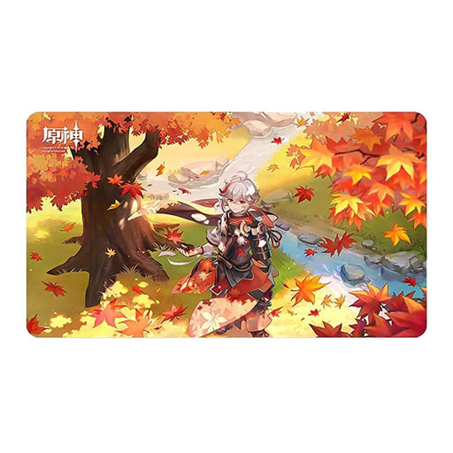 Mousepad Genshin Impact Scarlet Leaves Pursue Wild Waves Kaedehara Kazuha 70 x 40 cm - Red Goblin