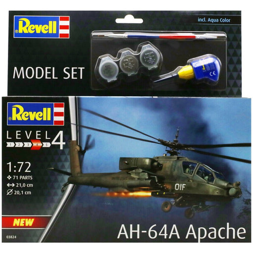 Set de Constructie Revell Model Set AH-64A Apache - Red Goblin