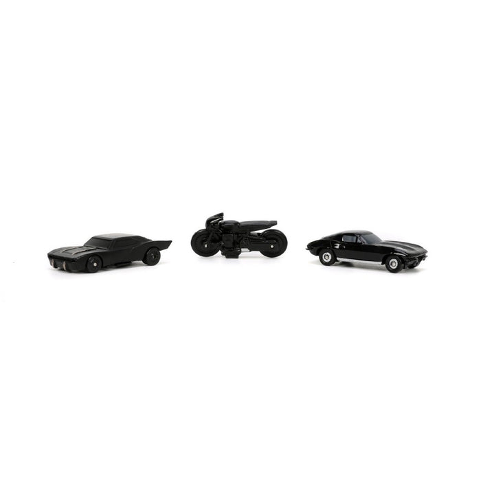 Set 3 Vehicule Nano Batman 4cm - Red Goblin