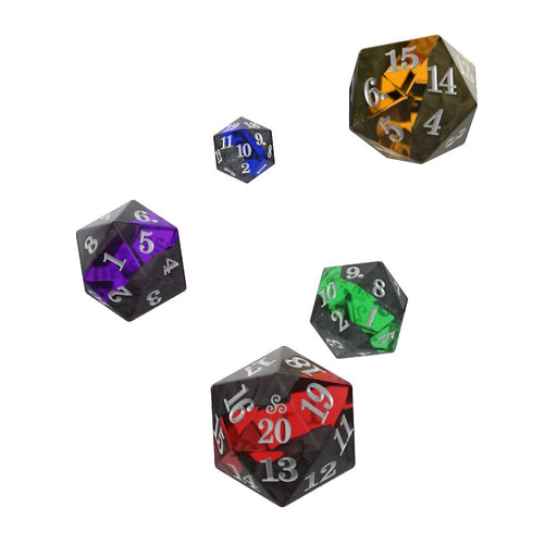 Set Zaruri Oakie Doakie D20 Spindown Enclave (5) - Red Goblin