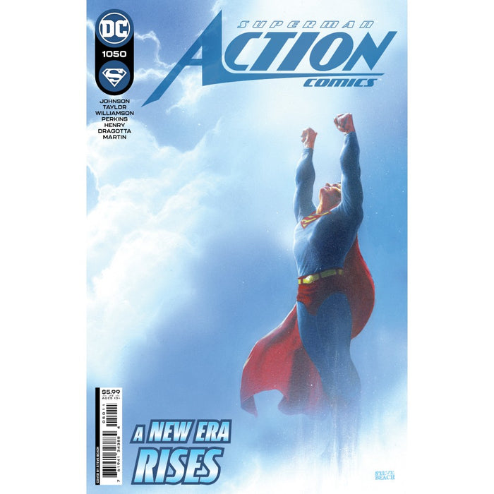 Action Comics 1050 Cvr A Steve Beach - Red Goblin