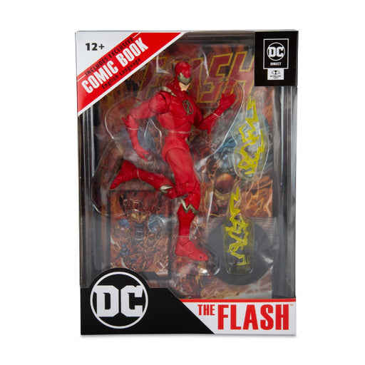 Figurina Articulata DC Direct 7in Page Punchers The Flash Barry Allen - Red Goblin