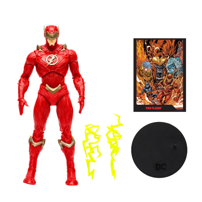 Figurina Articulata DC Direct 7in Page Punchers The Flash Barry Allen - Red Goblin