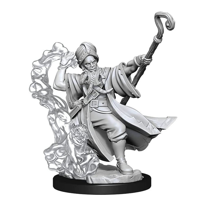 Miniatura Nepictata D&D Frameworks Human Wizard Male (W1) - Red Goblin