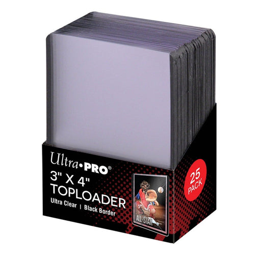 UP - Toploader - 3 x 4 inch Black Border (25 pieces) - Red Goblin