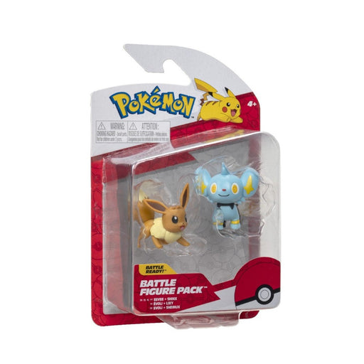 Set 2 Mini Figurine Pokemon - Shinx si Eevee - Red Goblin