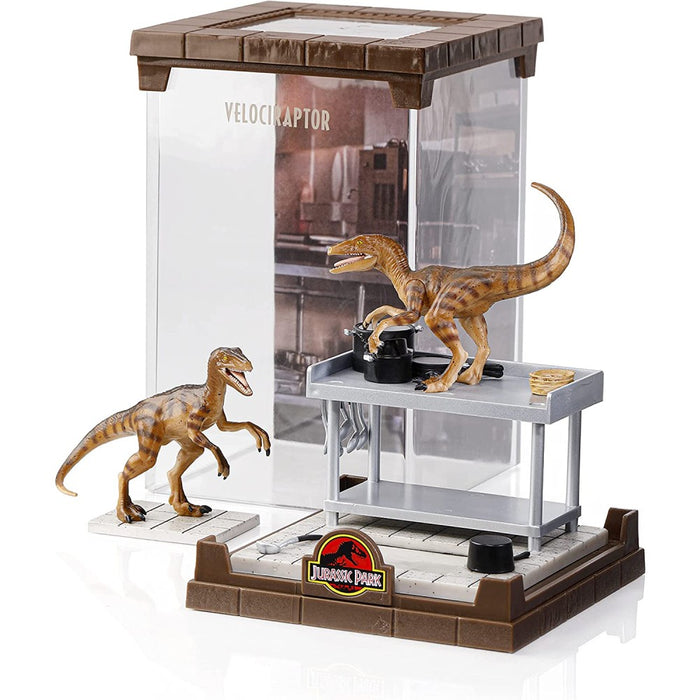 Figurina Jurassic Park Creature PVC Diorama Velociraptors 18 cm - Red Goblin