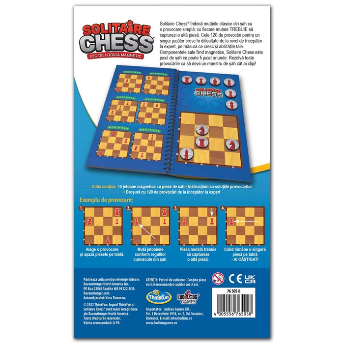 Thinkfun - Solitaire Chess - Red Goblin