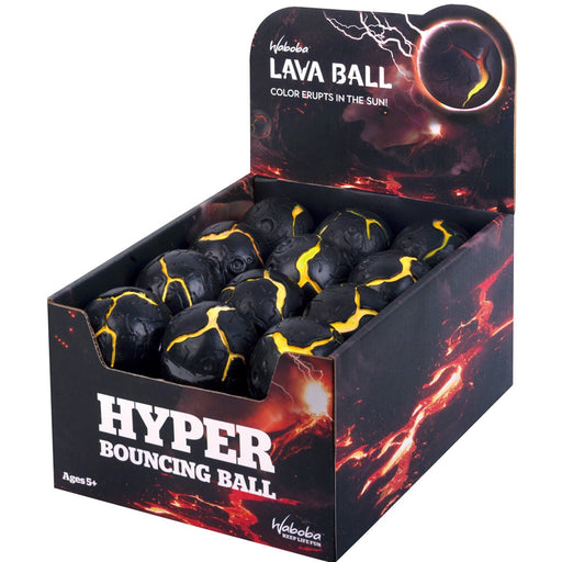 Minge Hiperelastica - Waboba Lava Ball, Schimbatoare de Culori - Red Goblin