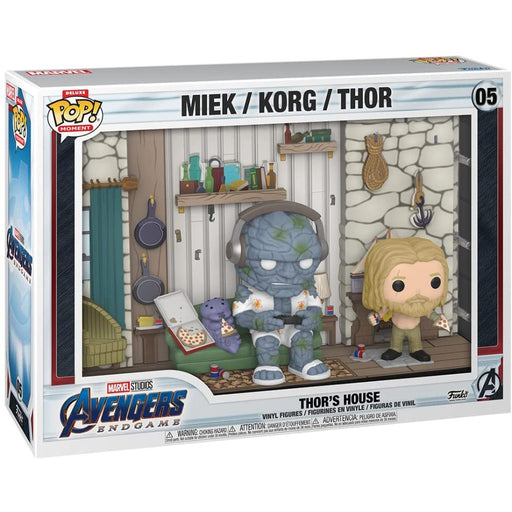 Figurina Funko POP Moments DLX Endgame - Thor's House - Red Goblin