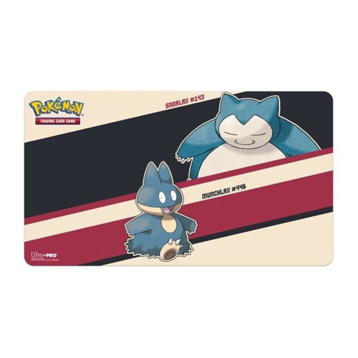 UP - Snorlax & Munchlax Playmat for Pokemon - Red Goblin