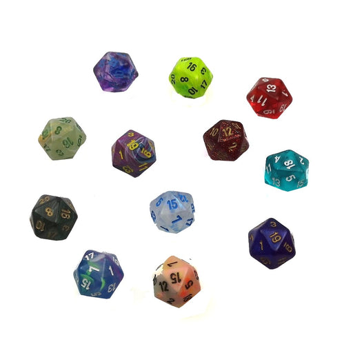 Zar Poliedral d20 Mini - Red Goblin