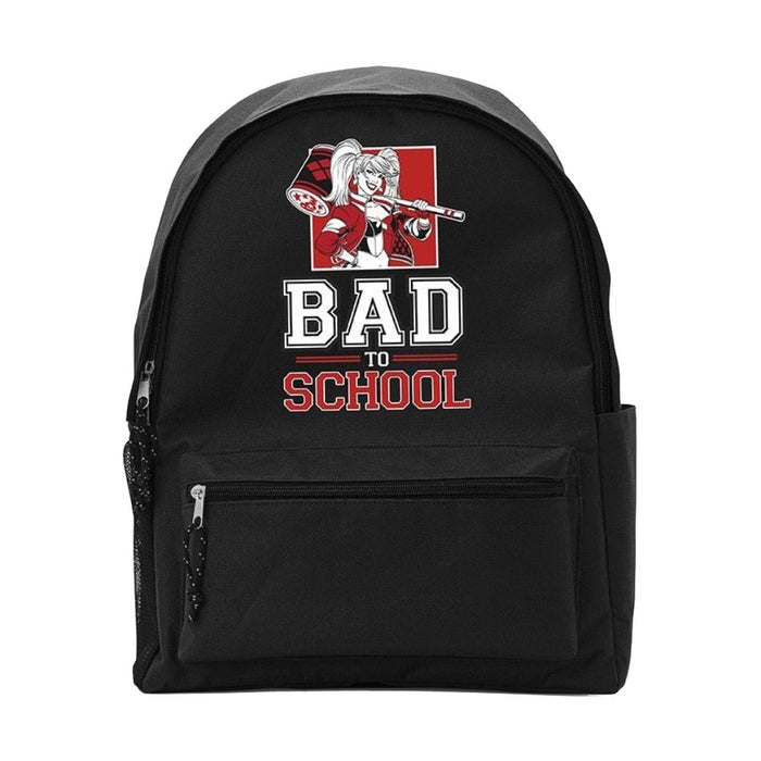 Ghiozdan DC Comics - Harley Quinn - Bad to School - Red Goblin