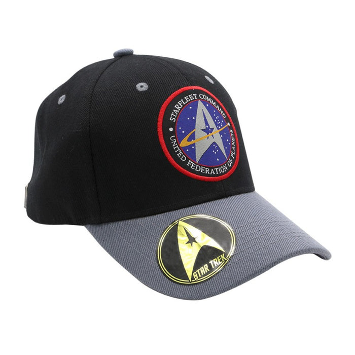 Sapca Star Trek - Black & Grey - Starfleet Command - Red Goblin