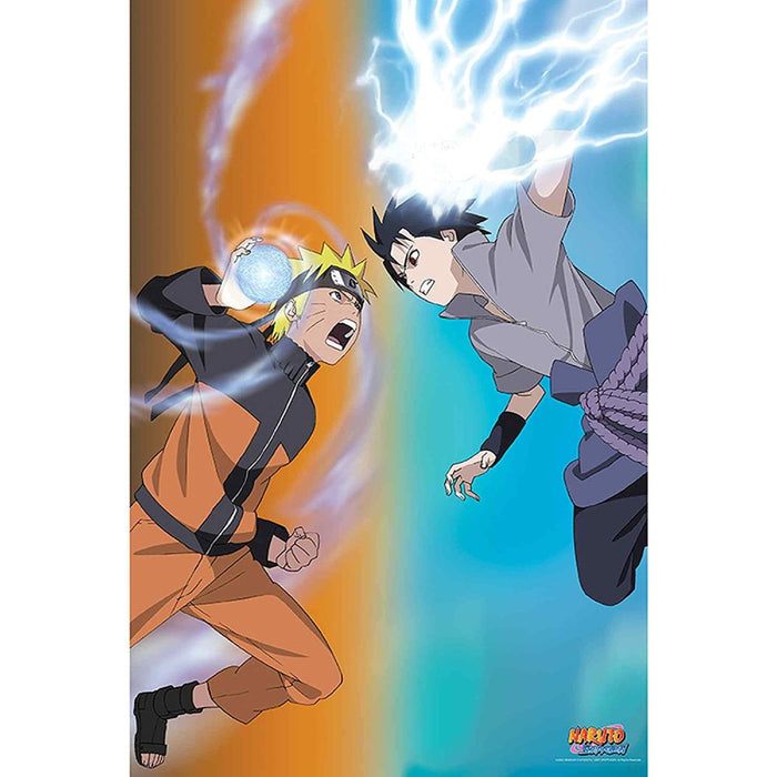 Poster Naruto Shippuden - Naruto vs Sasuke (91.5x61) - Red Goblin