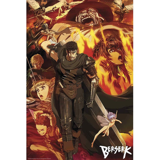 Poster Berserk - Groupe (91.5x61) - Red Goblin