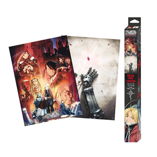 Set 2 Postere Chibi Fullmetal Alchemist - Series 1 (52x38) - Red Goblin