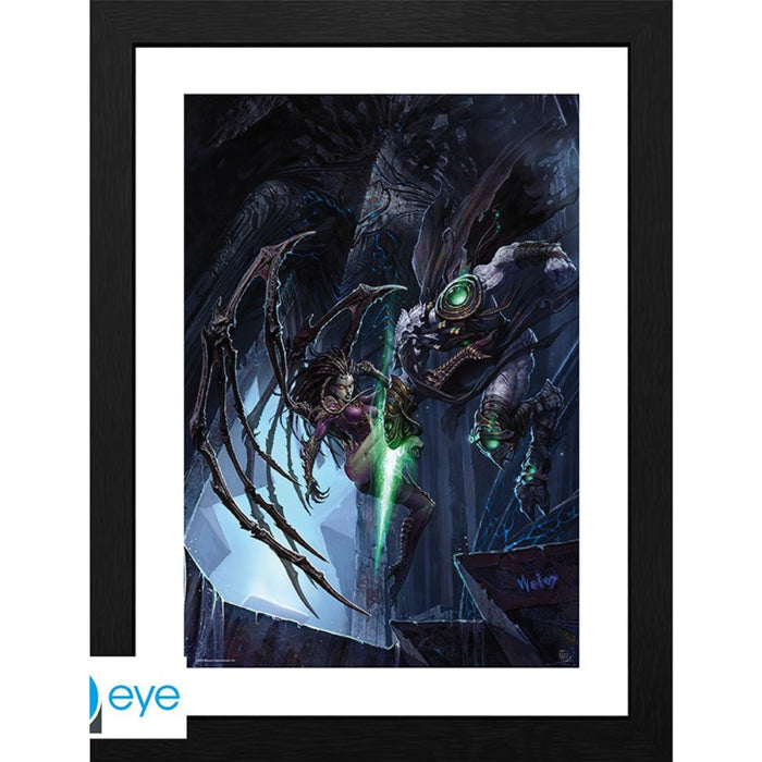 Poster cu Rama Starcraft - Zeratul vs Kerrigan (30x40) - Red Goblin