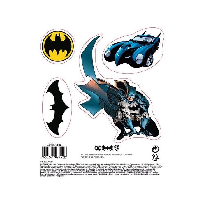 Stickere DC Comics - 16x11cm/ 2 sheets - Batman and Logo - Red Goblin