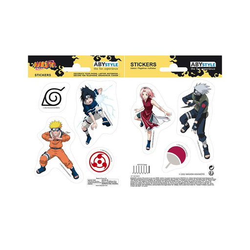 Stickere Naruto - 16x11cm/ 2 Sheets - Team 7 - Red Goblin