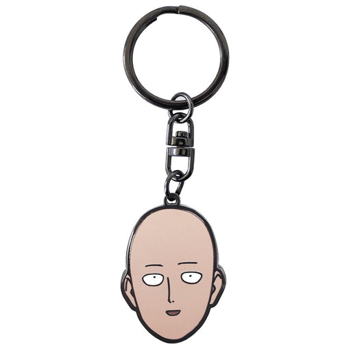 Breloc Metal One Punch Man - Saitama's Head - Red Goblin